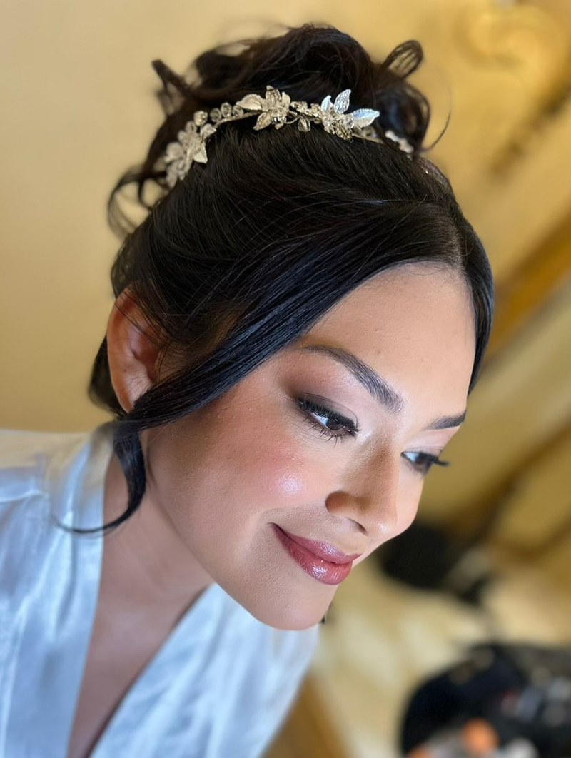 Maquillaje Profesional para Novia a domicilio